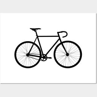 Single speed bicycle Posters and Art